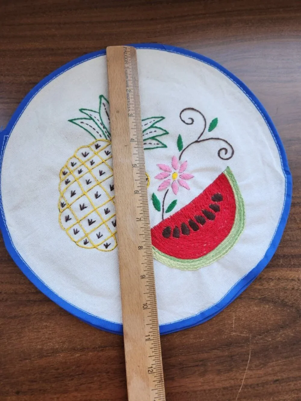 Handmade Embroidered Cloth Tortilla Warmer 11